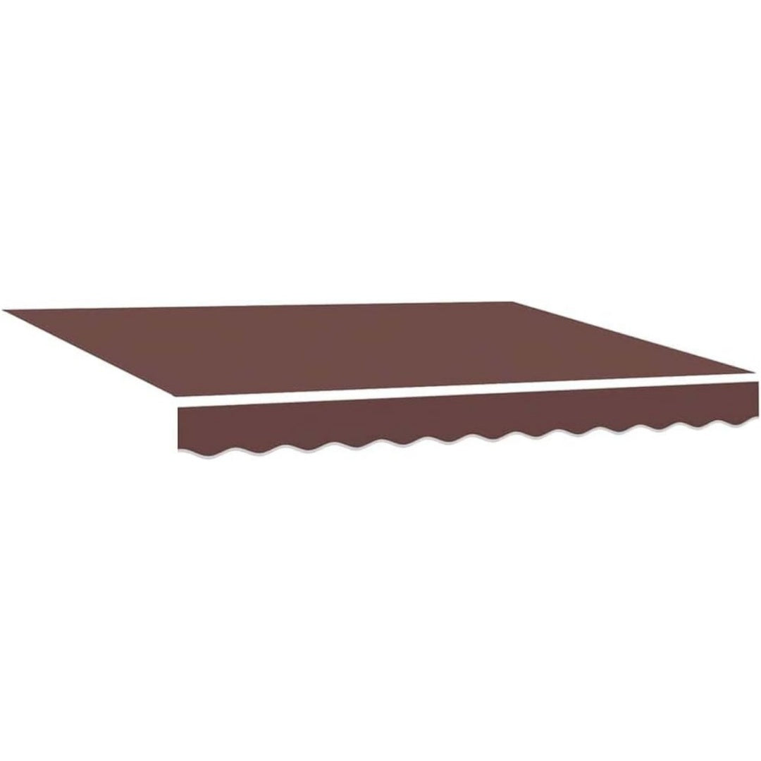 markisenersatzstoff braun 330 x 195 cm polyester
